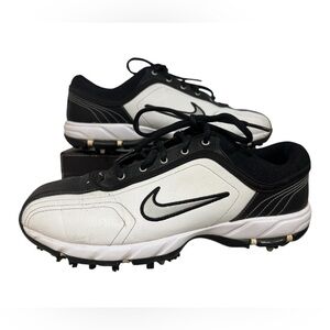 Nike Power Play Golf Shoes Men’s Size 8.5 Black and White